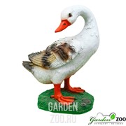 Фигура садовая Гусыня полистоун высота 40см F01152 - фото 18803 Фигура садовая Гусыня полистоун высота 40см F01152 - фото 18803