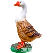 Фигура Гусь цветной станина - фото 18809