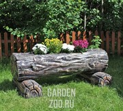 Бревно большое кашпо U07474 - фото 18832