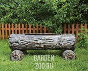 Бревно большое кашпо U07474 - фото 18833