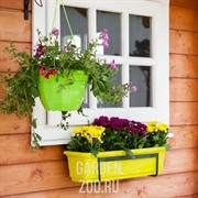 Подставка балконная для цветов кованая длина 41см 51-032 - фото 18852