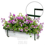 Подставка балконная для цветов кованая длина 41см 51-032 - фото 18853