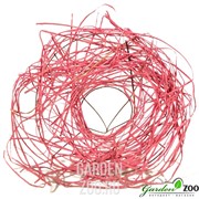 Каркас для букета 25 см ротанг гнездо розовый - фото 19194