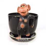 Декоративная подвеска Грин Эпл Обезьяна 9*6*15,6 - фото 19227