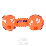 Игрушка ГАНТЕЛЬ 100кг 13см 3011 винил - фото 19516