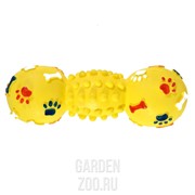 Игрушка ГАНТЕЛЬ 100кг 13см 3011 винил - фото 19518