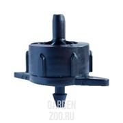 Капельница компенсированная 1/4 4л/ч разборная черная - фото 19742