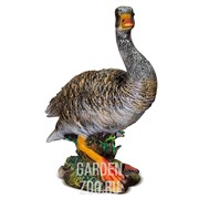 Фигура садовая Утка в траве полистоун высота 48см F07777 - фото 20304