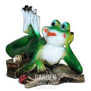 Фигура Лягушка с книгой - фото 20329