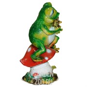 Фигура Лягушка с флейтой - фото 20334