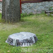 Крышка декоративная для люка Пень большой стеклопластик U07699 - фото 20400