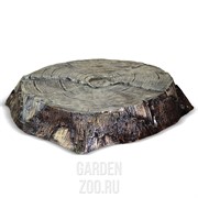 Крышка декоративная для люка Пень большой стеклопластик U07699 - фото 20402