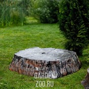 Крышка люка Пень средний полистоун U07698 - фото 20407