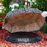 Крышка люка Пень средний полистоун U07698 - фото 20412