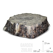 Крышка люка Пень средний полистоун U07698 - фото 20413