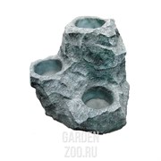 Крышка люка с тремя кашпо стеклопластик ширина 80 см F07091 - фото 20419