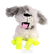 Ботинки для собак 4шт силиконовые RB-BL#1 синие - фото 20424