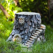Пень дом гномов полистоун U07906 - фото 20976