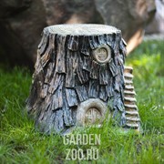 Пень дом гномов полистоун U07906 - фото 20977