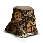 Пень дом гномов полистоун U07906 - фото 20978