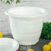 Горшок ВИОЛА 2л белый - фото 21119