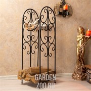 Дровница кованая высокая 500-37 - фото 21368