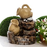 Фонтан Кувшины на камне - фото 21387