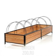 Дуга для высокой грядки металл высота 40см - фото 21469