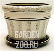 Горшок АЯКС  мал 3,5л РОСПИСЬ - фото 21540