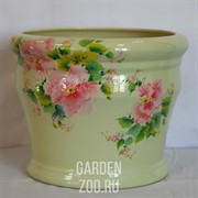 Горшок АЯКС  мал 3,5л РОСПИСЬ - фото 21541