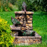 Фонтан садовый с утками стеклопластик высота 80см U08170 - фото 21585