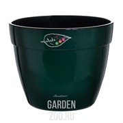 Горшок Асти 12л зеленый-черный - фото 21703