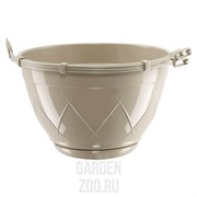 Горшок ЛИЛИЯ подвесная 2,5л песочный - фото 21743