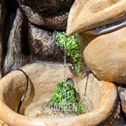 Фонтан садовый с тремя кувшинами перелив стеклопластик высота 78см U08250 - фото 21874