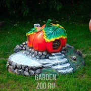 Крышка люка тыква дом гномов U07918 - фото 21891