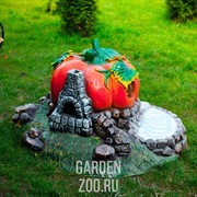 Крышка люка тыква дом гномов U07918 - фото 21892