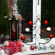 Подсвечник Елка под шесть свечей черный 217-10-B - фото 21996 Подсвечник Елка под шесть свечей черный 217-10-B - фото 21996