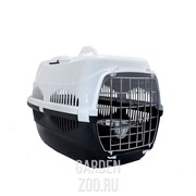 Переноска для животных Спутник-ЗооМ с метал.дверцей+наплечный - фото 22012