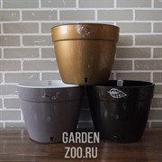 Горшок Асти 15л шаде-белый - фото 23371