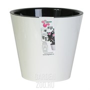 Горшок Фиджи 23см 5л белый - фото 23381