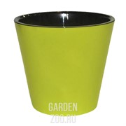 Горшок Фиджи 23см 5л салатовый - фото 23383
