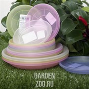 Подставка под дренажный горшок 16*12 розовый - фото 23427