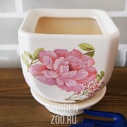 Горшки для цветов ЖАСМИН №3 (декупаж) - фото 23512