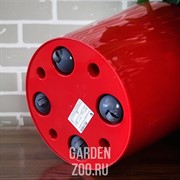 Горшок Фиджи 33см16л на колесах рубиновый - фото 24058