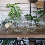 Ваза Шаровая 3л стеклянная 2068 - фото 24372