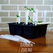 Ярлык Листок 12,7см 25шт - фото 25042