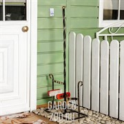 Декроттуар металлический для обуви с денщиком и двумя щётками 62-004 - фото 25143