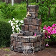 Умывальник каменный малый кирпичный U08764 - фото 25306