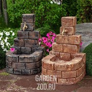 Умывальник каменный малый кирпичный U08764 - фото 25309