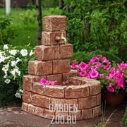 Умывальник каменный малый кирпичный U08764 - фото 25312